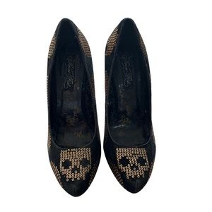 Women’s 5” heel platform shoes size 8